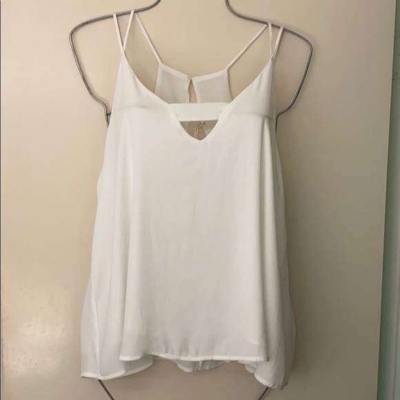 Lush ‘Keyhole’ Sleeveless Tank Top- Sz.L - Picture 1 of 8